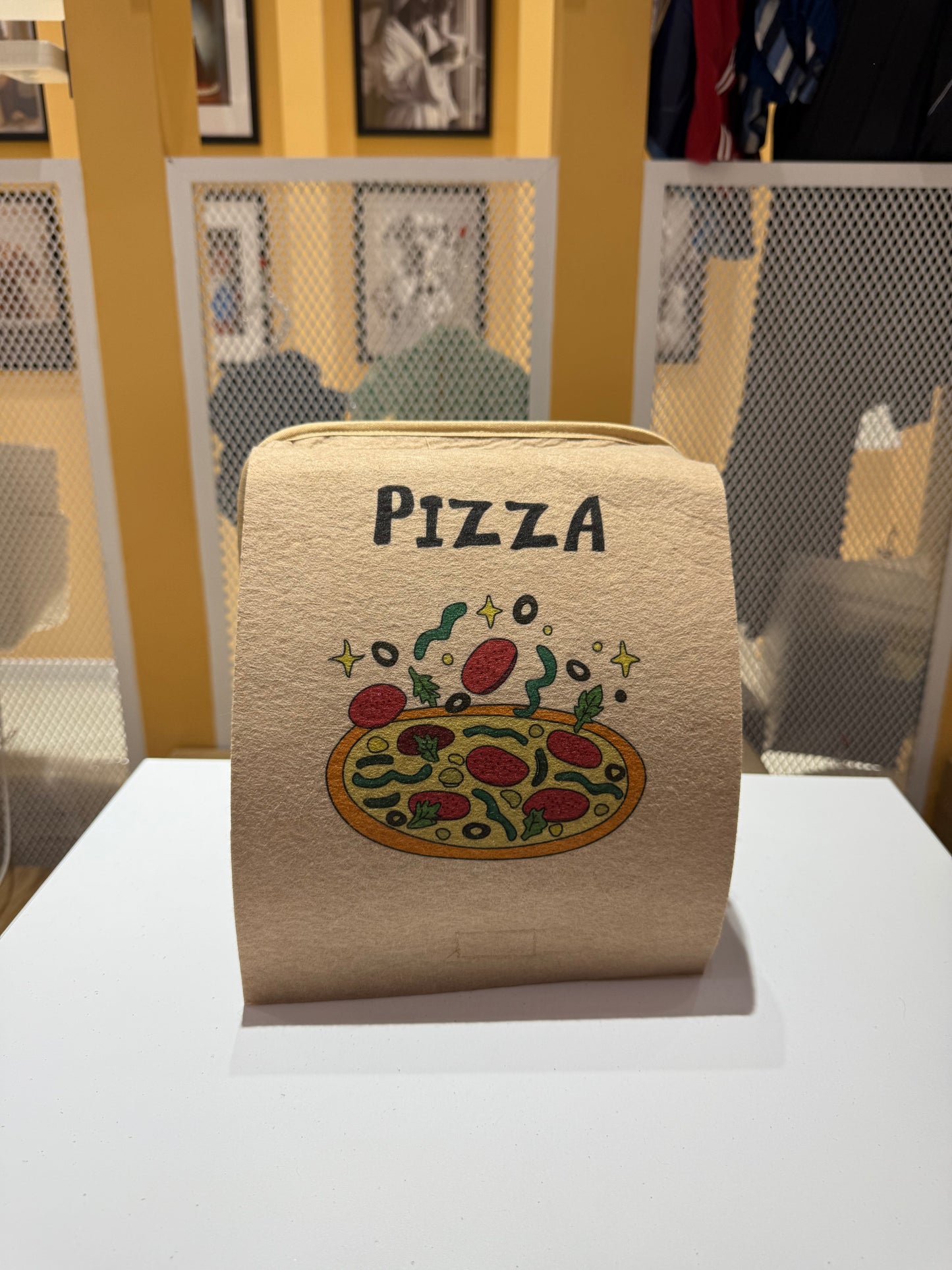 Juguete Caja de Pizza Olfativa