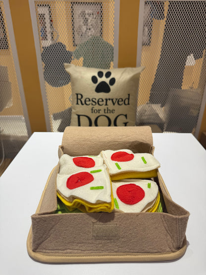 Juguete Caja de Pizza Olfativa